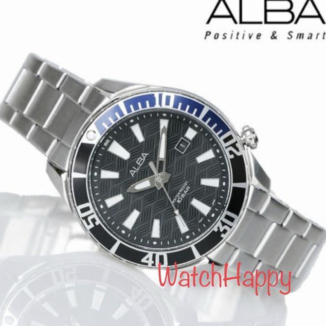 Jam Tgn Pria ALBA ORIGINAL AG8K33X1 Samurai Best Seller AG8K33 GARANSI