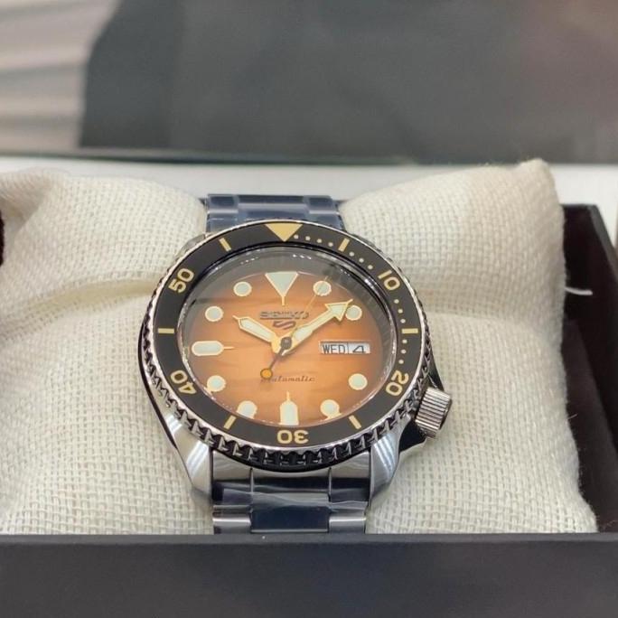 SEIKO 5 SPORTS SRPL45K1 SRPL45 INDONESIA LIMITED EDITION 2024 TIGER SUMATRA Jam tangan Pria AUTOMATI