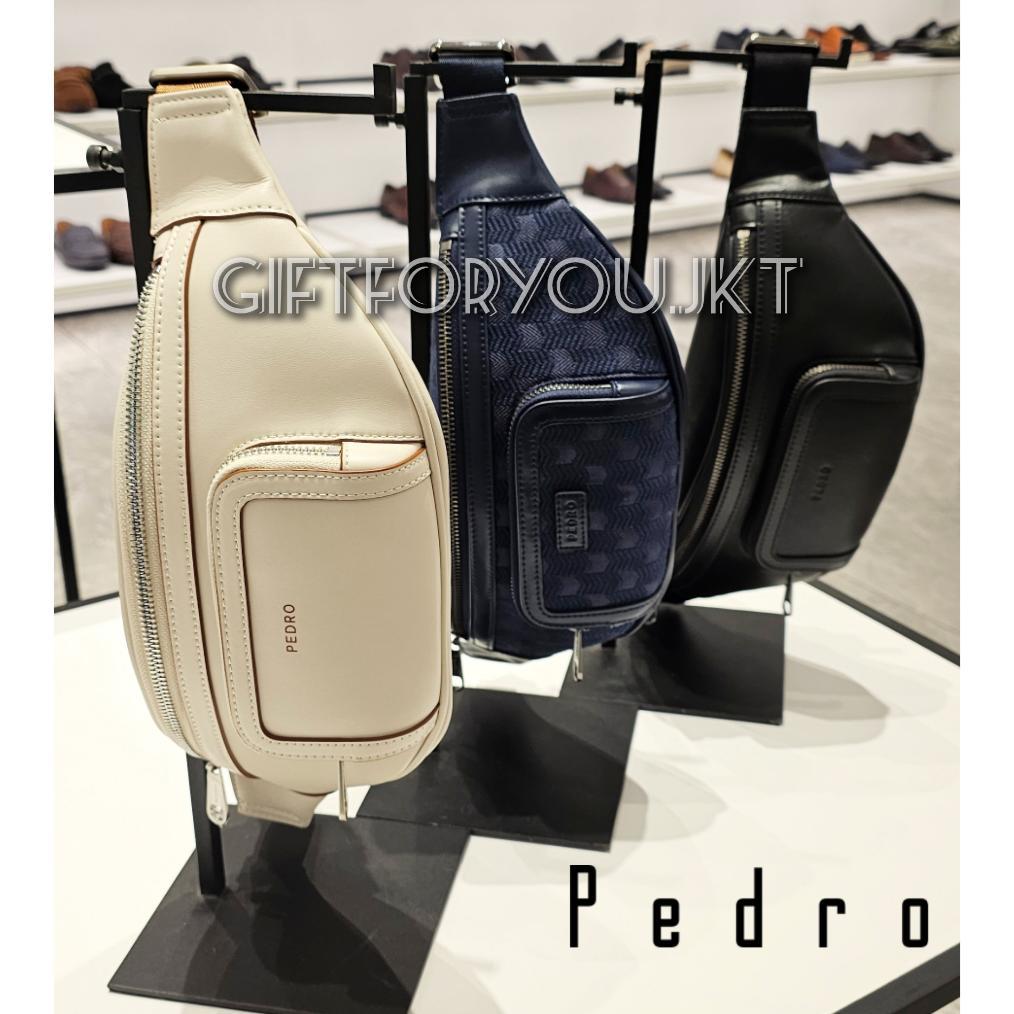 Tas Pedro Fred Sling Pouch Original Man Waist Sling Belt Bag Tas Pinggang Pria Cowok Laki Laki