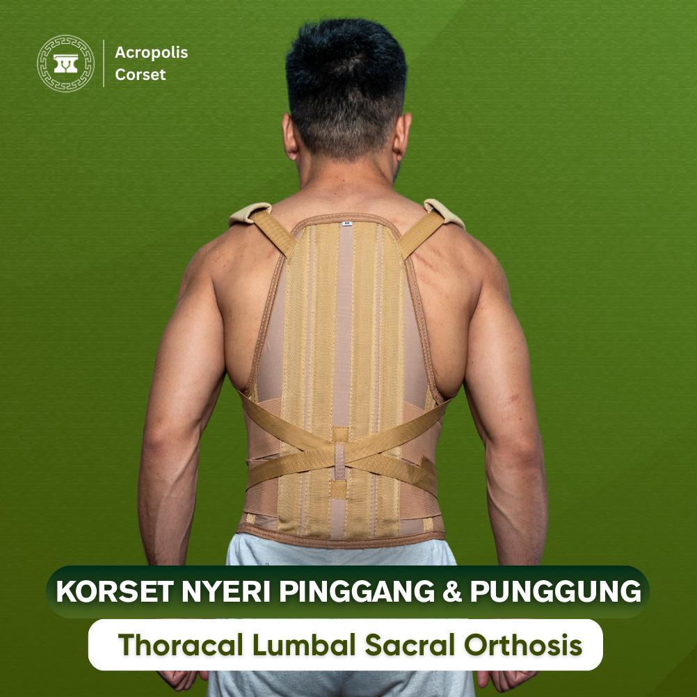 Korset TLSO / Korset Tulang Belakang / Penyangga Tulang Belakang / Kesehatan / Alat Terapi Alat kese