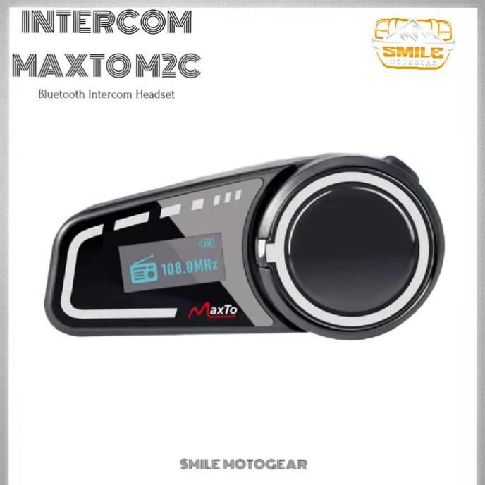 Maxto M2C Intercom Bluetooth Helm 6 Rider - Type M2C