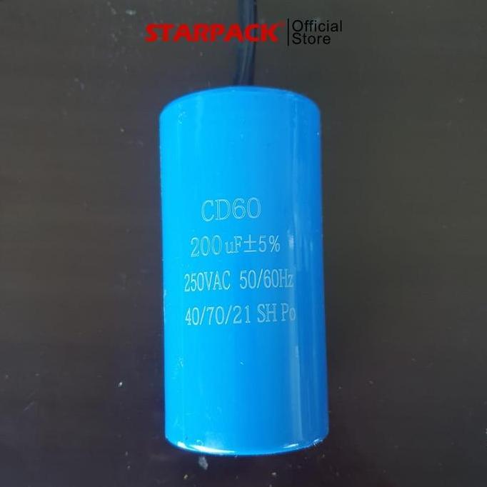 Kapasitor Dinamo / Motor 1 Phase. 150uF, 200uF, 250uF, 300uF, 400uF