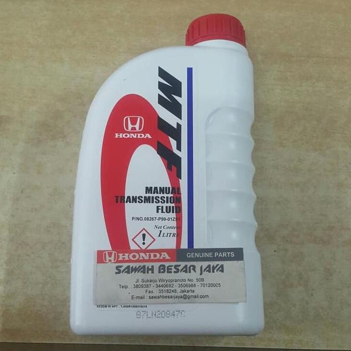 CHRYSAN Oli MTF Transmisi Manual Brio Mobilio BRV Jazz City HRV Accord CRV