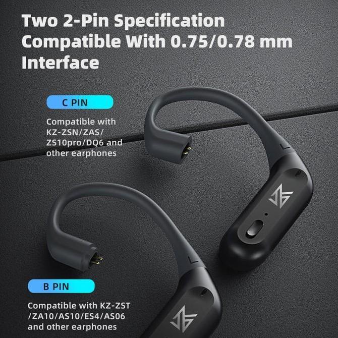 KZ AZ09 Pro Knowledge Zenith APTX TWS Earhook HD Bluetooth Adapter Original