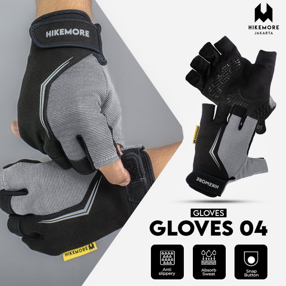 Hikemore Gloves Motor Sarung Tangan Anti UV Series 04 Original