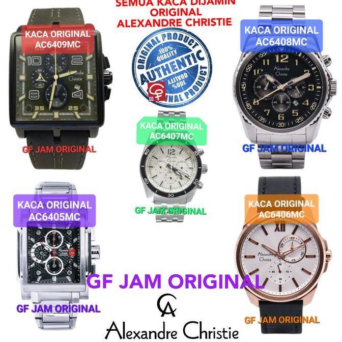 KACA JAM TANGAN ALEXANDRE CHRISTIE AC6405 AC6406 AC6407 AC6408 AC6409 terlaris