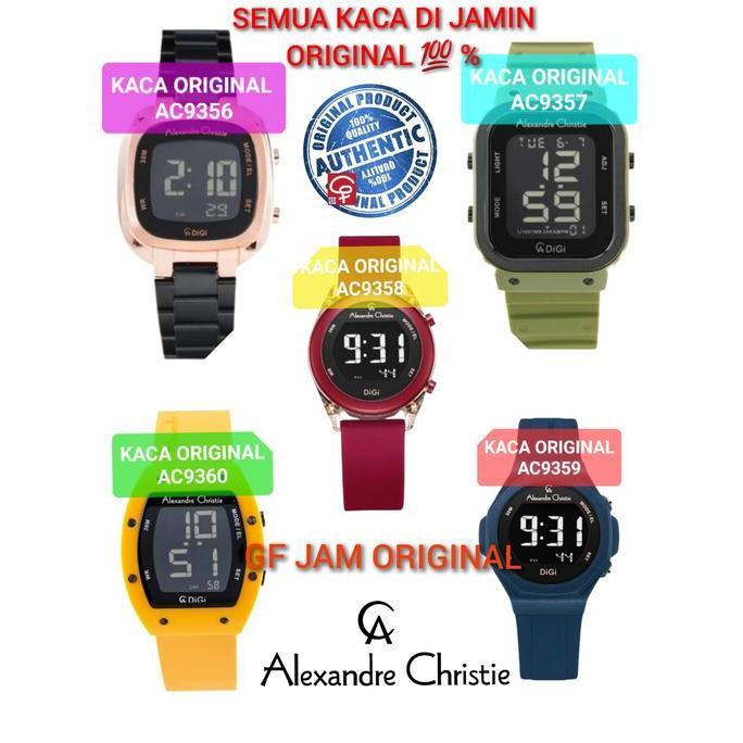 KACA JAM TANGAN ALEXANDRE CHRISTIE AC9356 AC9357 AC9358 AC9359 AC9360 terlaris