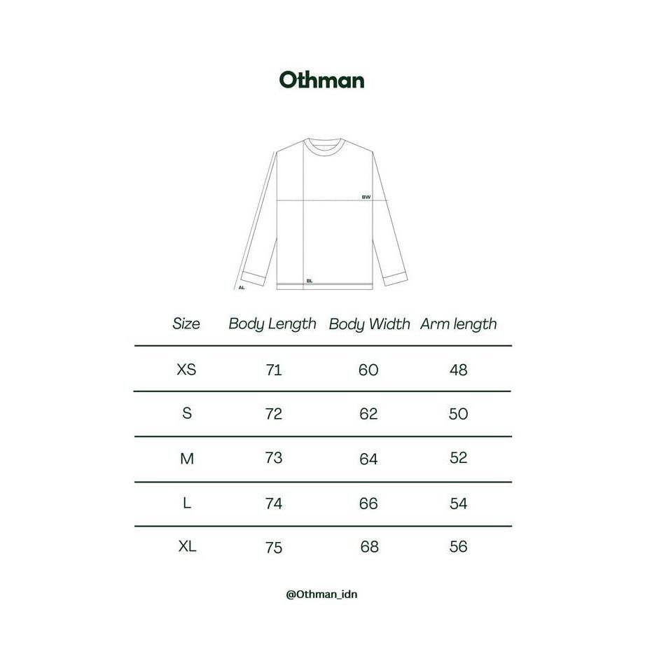 Othman - Longsleeve Noir Botanique