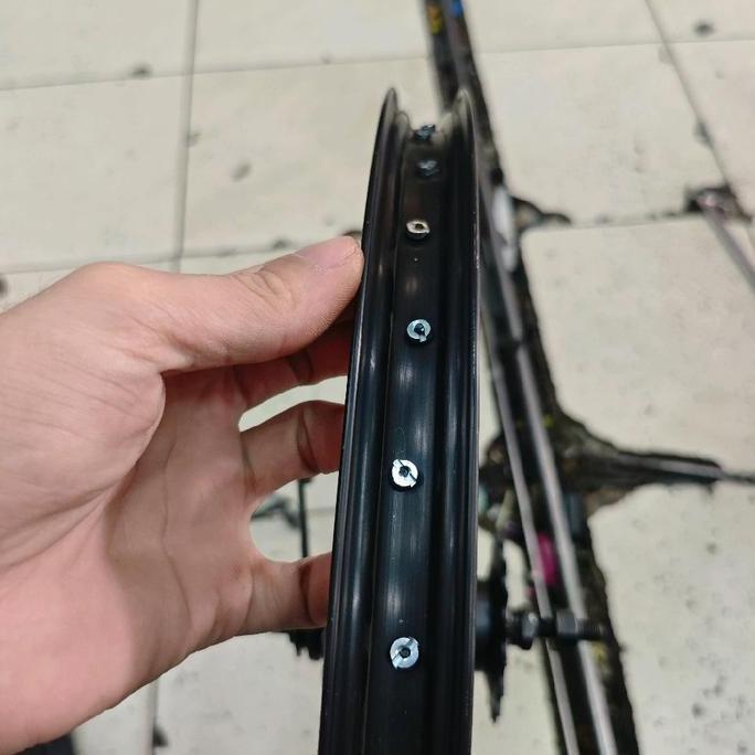 Wheelset Velg Set 20 Alloy Torpedo Bmx Lipat Depan Belakang