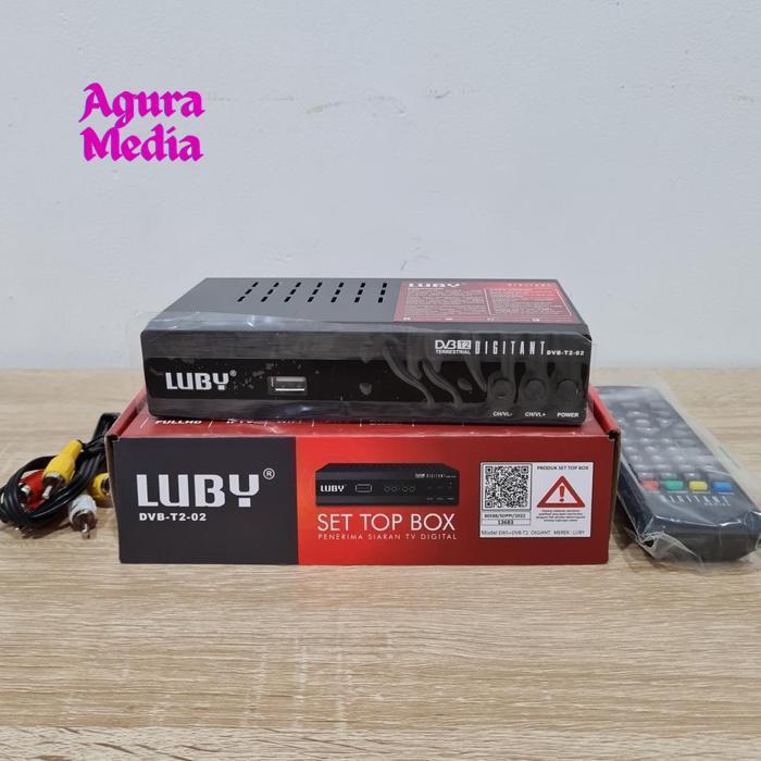 Promo Xtra Ybw-2429 Set Top Box Tv Analog Ke Digital Luby Tabung Lcd Led Reciever Dvb T2 02 Penerima