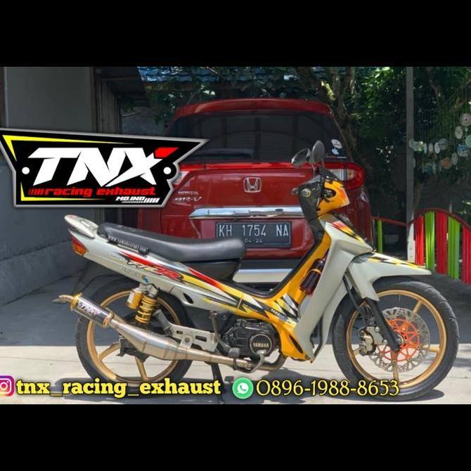 Knalpot FIZR F1ZR Standar Racing Stainless Carbon TNX Racing Exhaust Original