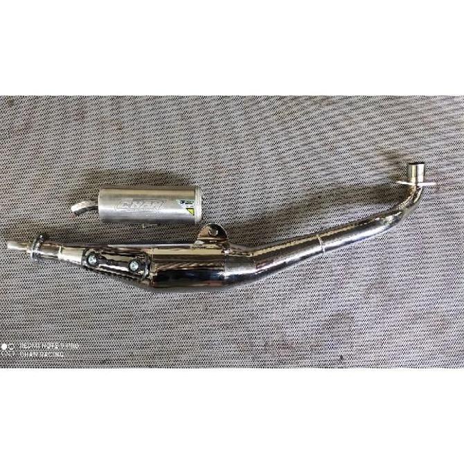 knalpot standar racing fiz r krum silencer alumunium Original
