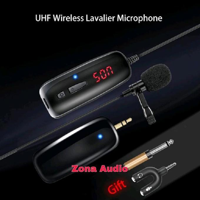 Mic Wireless Jepit Clip On Imam Masjid Presentasi BIM