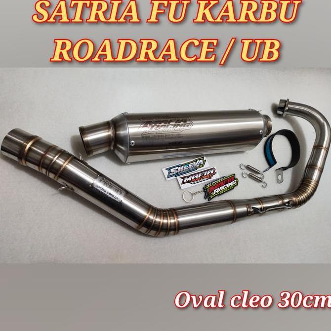 KNALPOT RACING MAFIA FOR SATRIA FU MODEL ROADRACE KHUSUS UNDERBONE Original