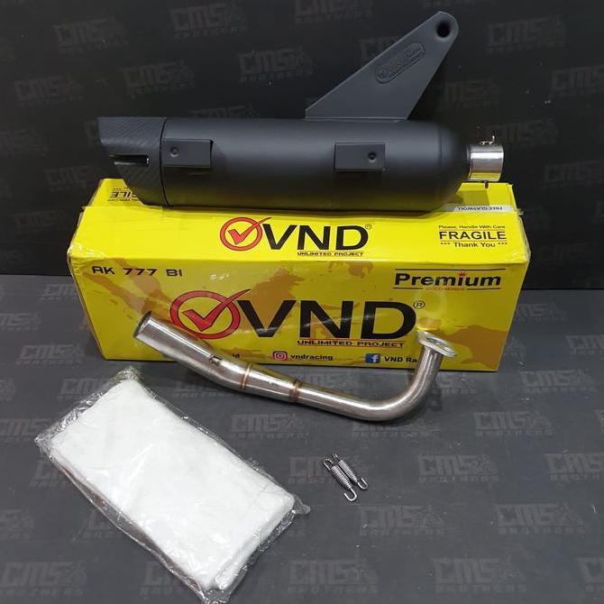 Knalpot Standar Racing VND AK 777 B1 Yamaha Fazzio Original