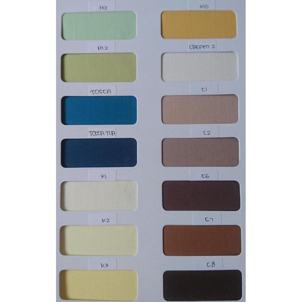 DF312>> ALISAN Kemeja Polos Lengan Panjang - REGULER - COKLAT #7 / C-7