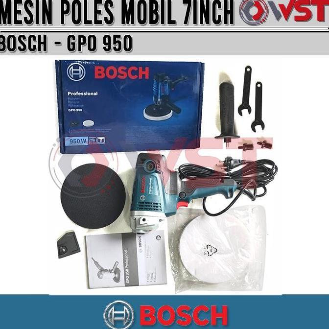 Promo Mesin Pemoles Poles Mobil Bosch Gpo 950 (7Inch) Cod