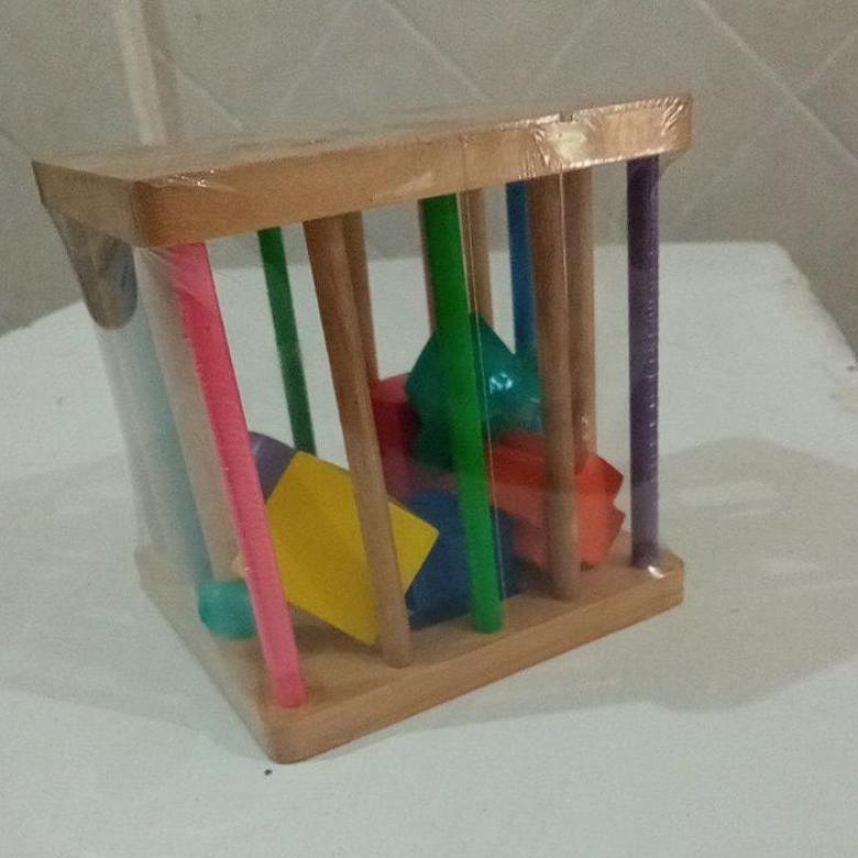 Ready...Ready...Ready...] APE kayu Montessori anak TK.geo sangkar