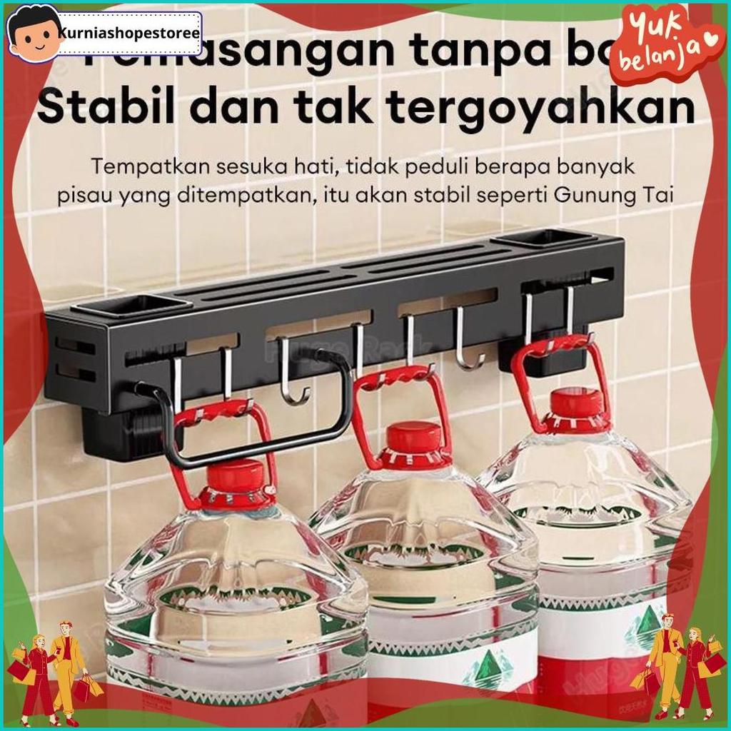 Best Seller Rak Bumbu Dapur Dinding Kitchen Rak Microwave Oven Rak Bumbu Rak Tembok Dinding Rak Serb