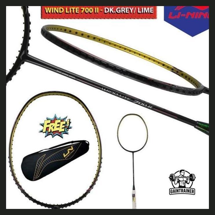 OLAHRAGA - LINING WIND LITE 700 RAKET BADMINTON ORIGINAL GOOD QUALITY