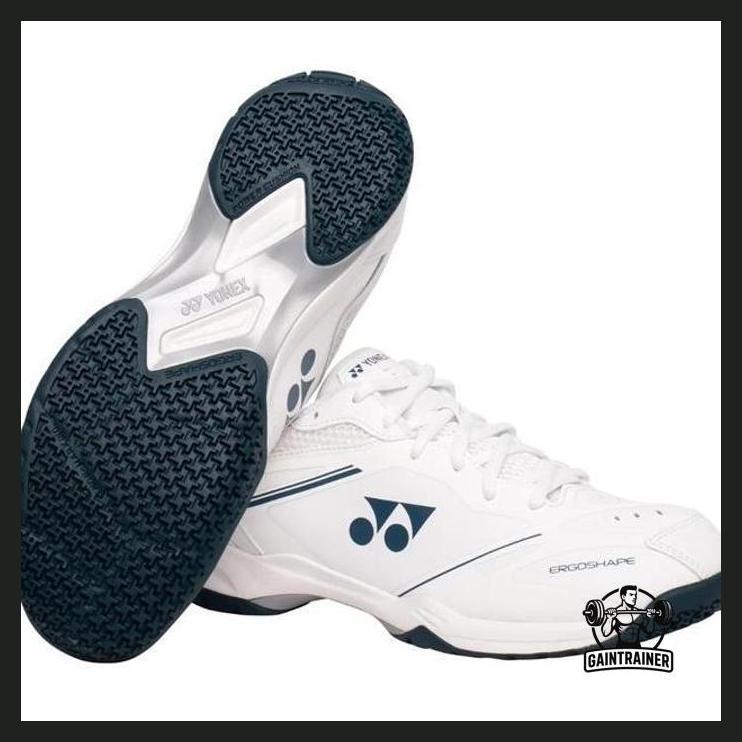 OLAHRAGA - SEPATU BADMINTON YONEX SHB65X4EX SHB 65 X4 WHITE GOOD QUALITY