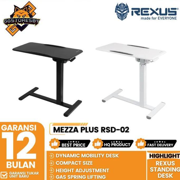 TERMURAH - REXUS MEZZA PLUS RSD-02 Standing Desk