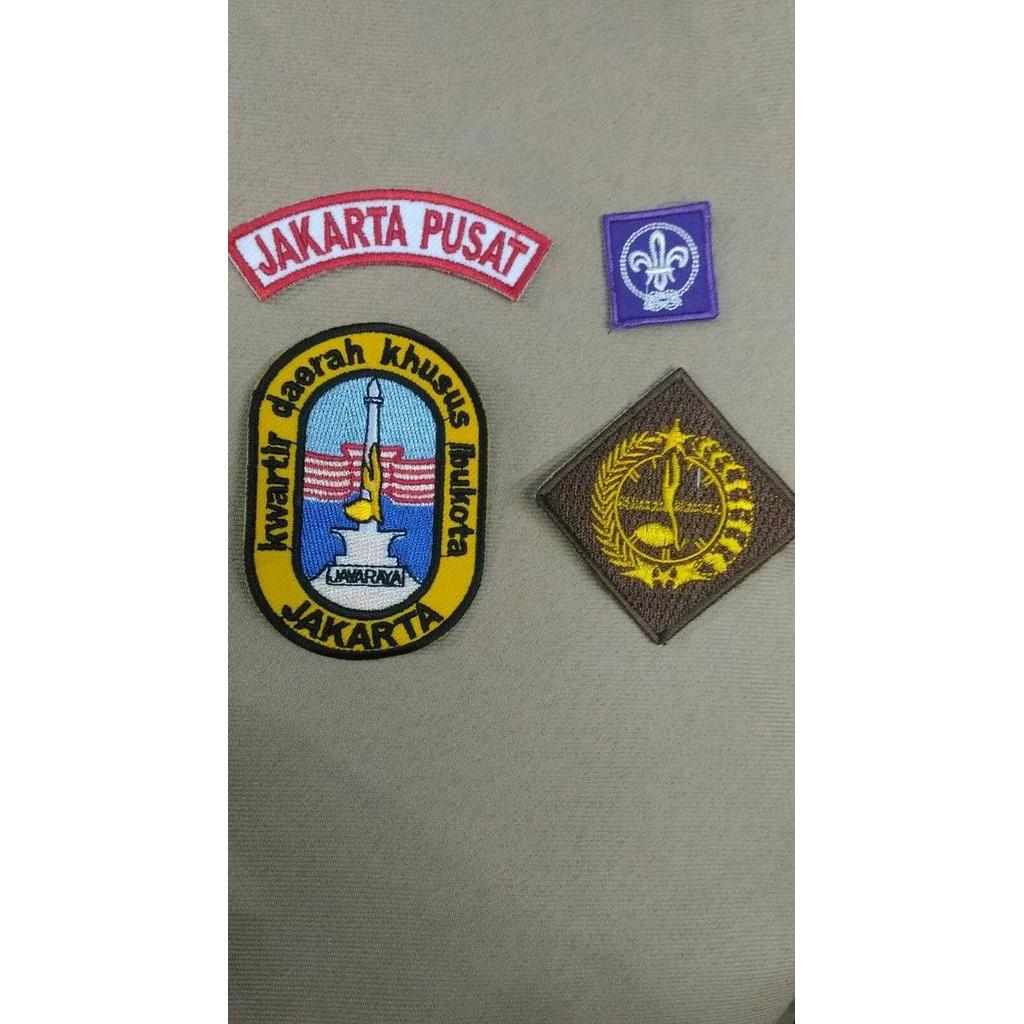 Atribut baju pramuka putra