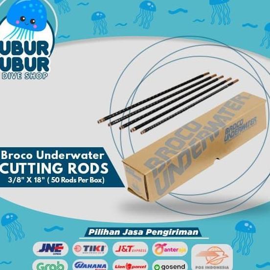 Promo Broco Uw/3818-50 Ultrathermic Underwater Cutting Rods 3/8 In. X 18 In Cod