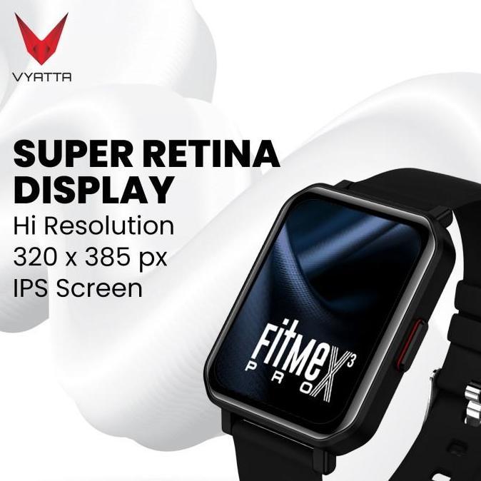VYATTA FITME PRO X GEN 2 SMARTWATCH LARGE SCREEN 1.69" 24 SPORT MODE