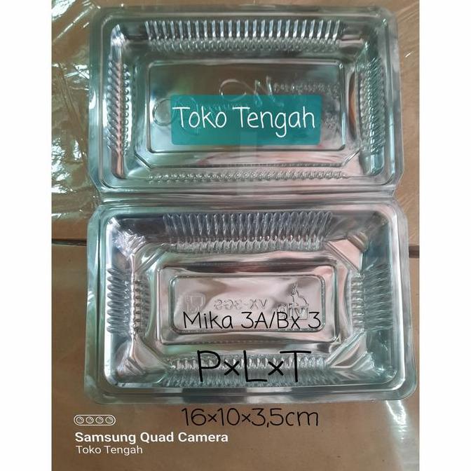 mika plastik 3A/Box mika plastik Bx 3 (100pcs)