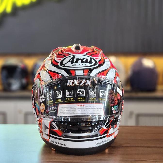 Helm Arai Rx7x Haga GP Original