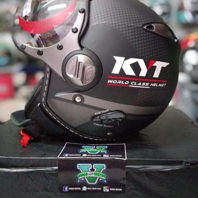 KYT HELM ELSICO 3 BLACK DOFF/GUNMETAL