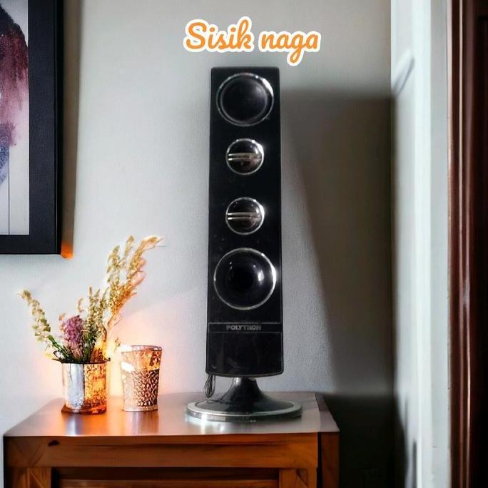 SPEAKER TOWER PASSIVE x P0LYTRON BISA UNTUK TV HP LAPTOP PC KOMPUTER & AKTIF SPEAKER BLUETOOTH