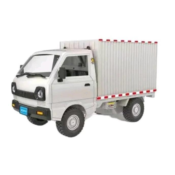 Mobil Remote Control D12 RC Car Pickup Box Truck 1:16 Suzuki Carry Pick up
