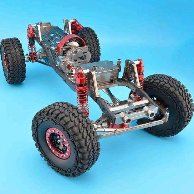 Mobil Remote Control Chassic RC Car 1/10 Rubicon - Toys
