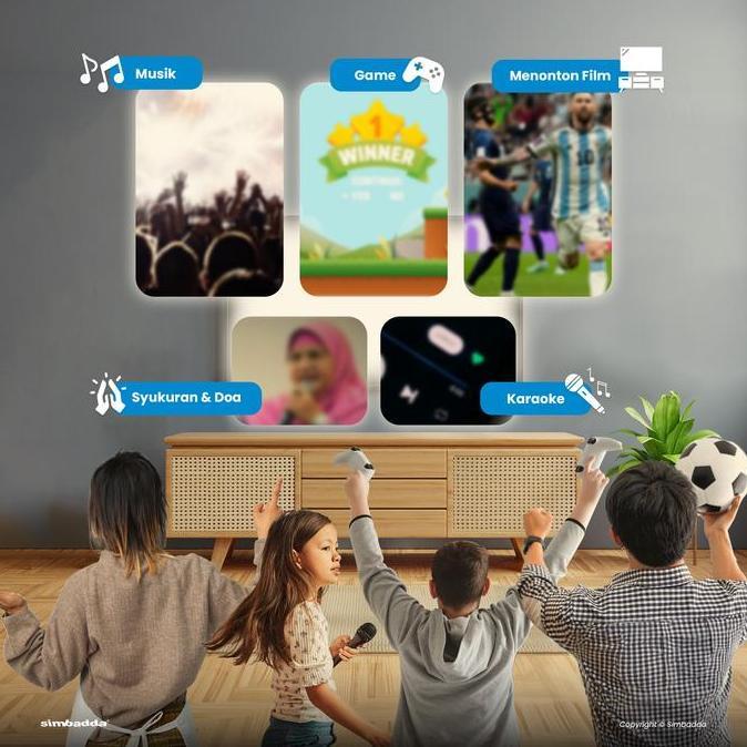 Speaker Simbadda CST 5000 N+ - Subwoofer Bass Power