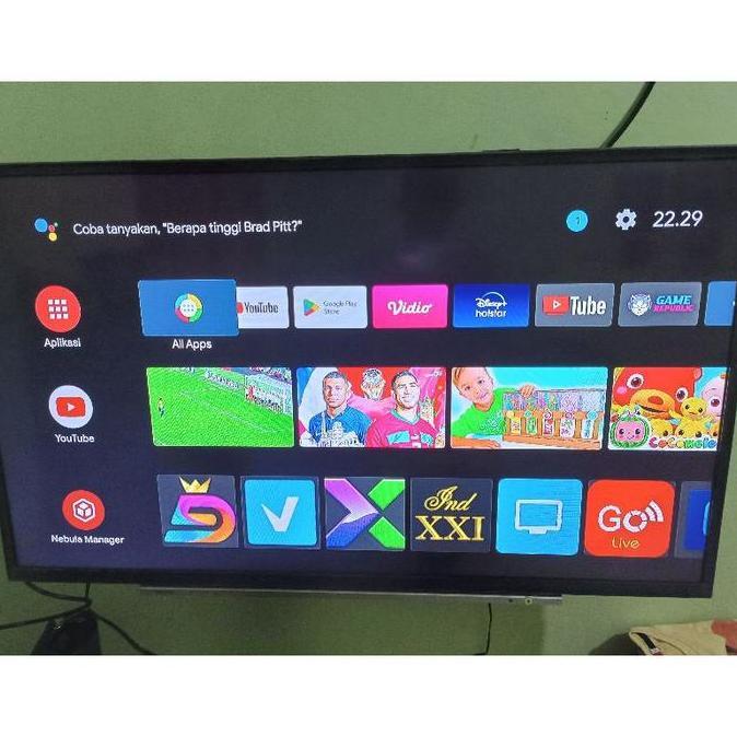 ANDROID TV BOX Root dan FULL APLIKASI/ 2Gb Android 10