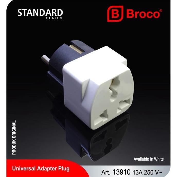 Steker BROCO / Colokan BROCO / Steker Serbaguna BROCO /