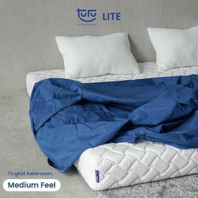 Kasur Base Support Foam TURU LITE ukuran 160x200 (Queen) FREE BANTAL