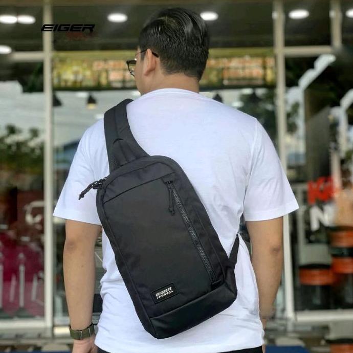 Promo EIGER CHRYSLER 2.0 CROSS SLING BAG Tas Selempang Pria Original COD