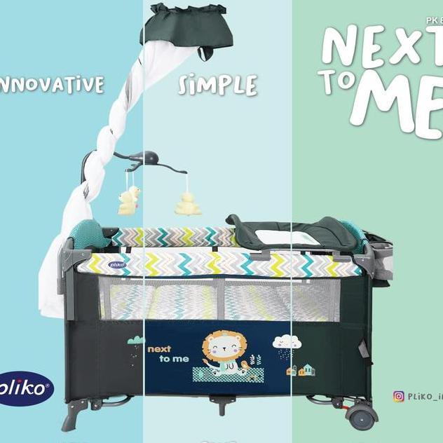 Tempat Tidur Bayi Box Pliko 828 Lr