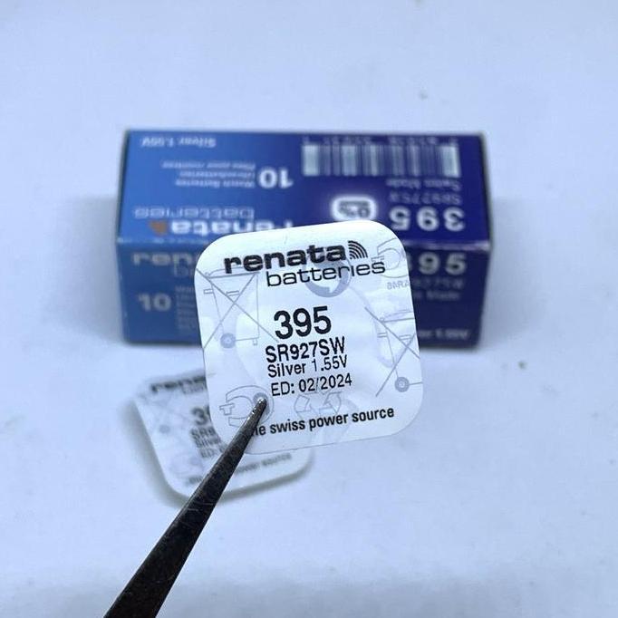 Baterai Renata 395 SR927SW Original 399 SR927 SR927W Swiss Made