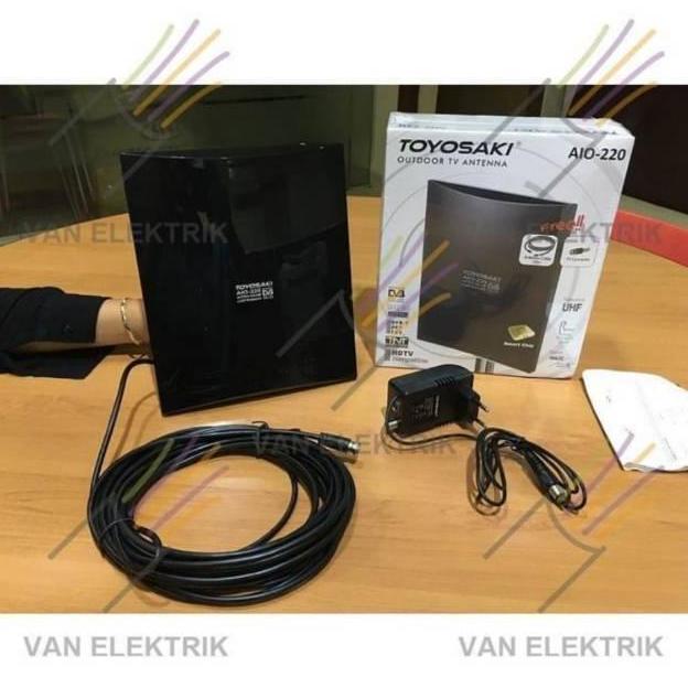 Gfd-12 Antena Toyosaki Aio-220 Dengan Chip Cerdas Dan Kabel 10M Murah