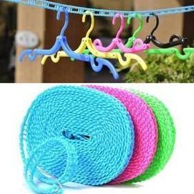 COD Jamin Tali Jemuran BajuTali Jemuran Kait Clothesline Tali Jemuran Portable