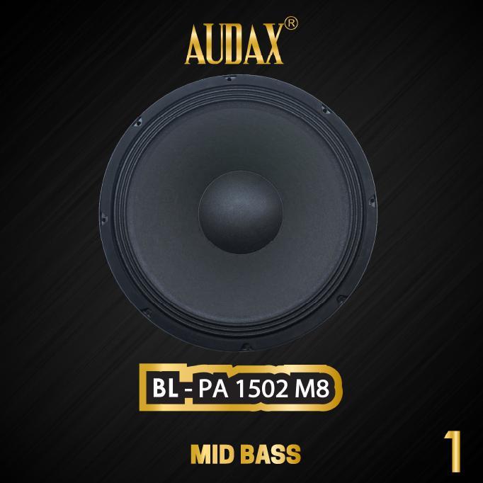 Vex-2126 Audax - Speaker Pasif 15" Bell Bl-Pa 1502 M8 Mid & Bass Transducers Viral