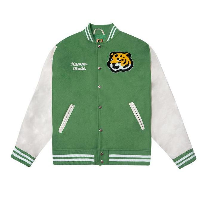 Promo Human Made Hot Dog Tiger Varsity Jacket COD
