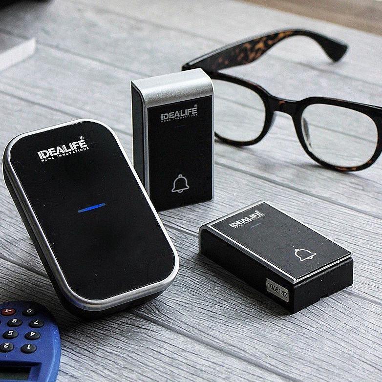 Idealife Bel Pintu - Bell Rumah - Wireless DoorBell Door Bell 2 Remote IL-292 / IL 292 Bel