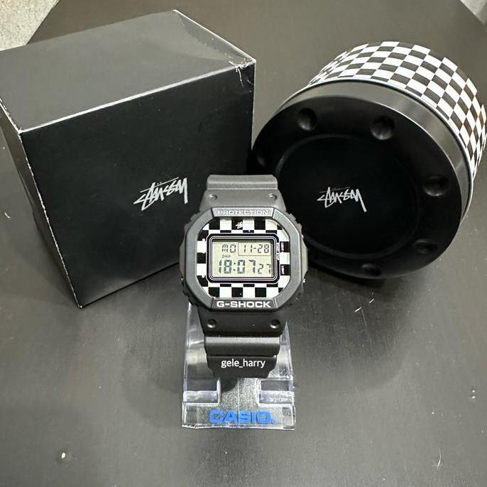 Casio Gshock DW 5600VT-1 Stussy Checker