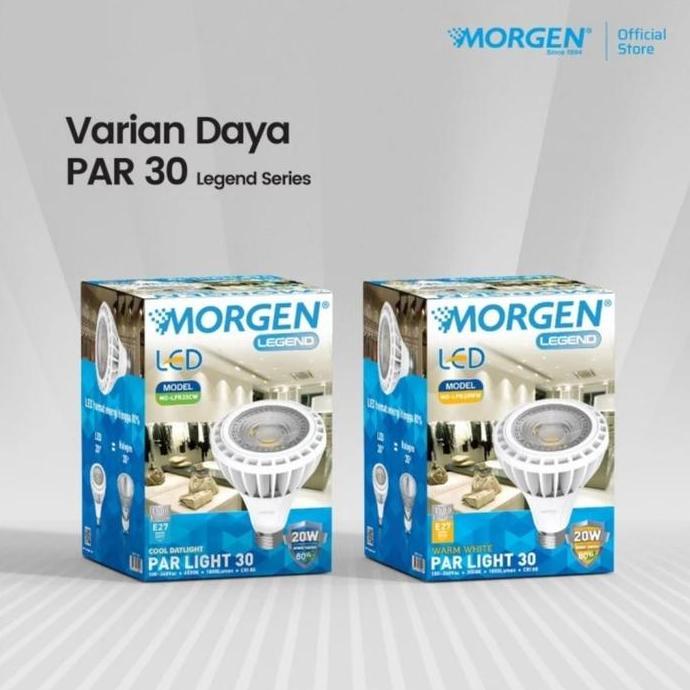 MORGEN LAMPU LED PAR30 PAR-30 - KUNING WW 3000K