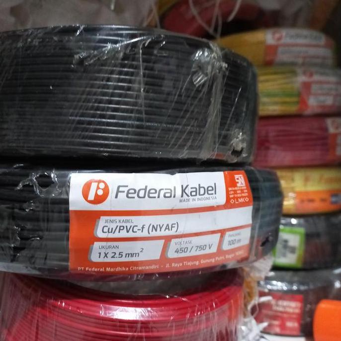 kabel nyaf 2.5mm federal